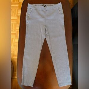 Soho Apparel Ltd Blue Checkerboard Pants